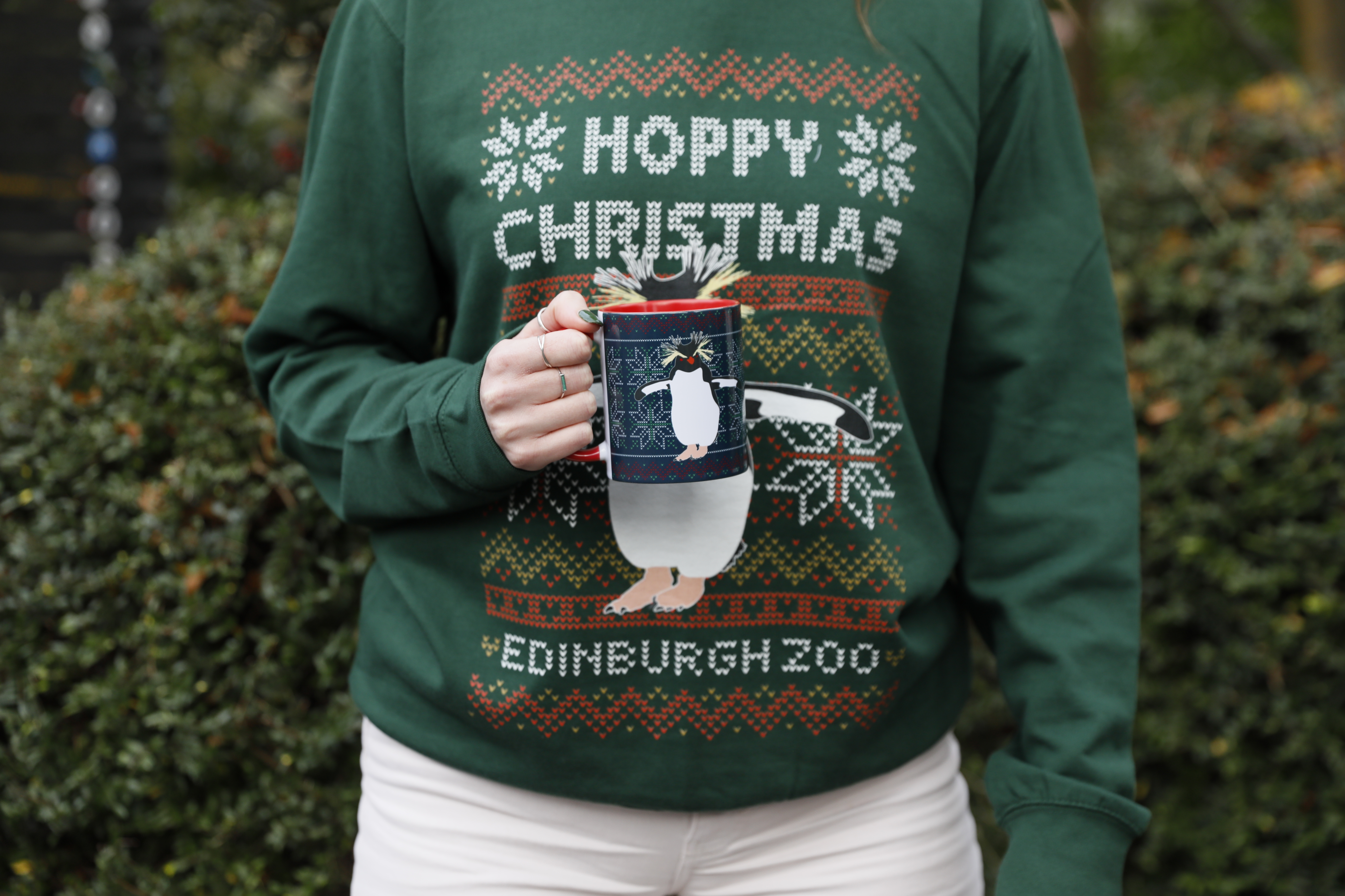 Edinburgh Zoo Christmas mug IMAGE: Rhiordan Langan-Fortune 2024